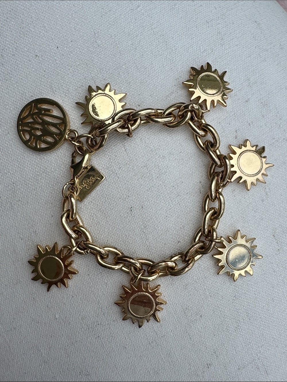 Lilly Pulitzer is shine sunflowers charm bracelet - Picture 2 of 4